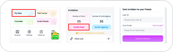 Invite Sub-Agents or Hosts Process