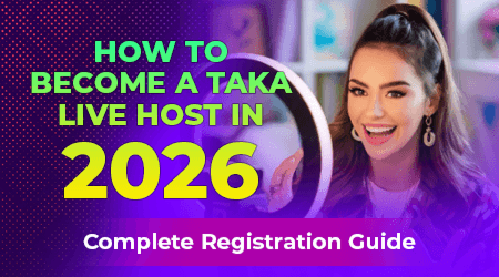 How to Become a Taka Live Host and Start Earning